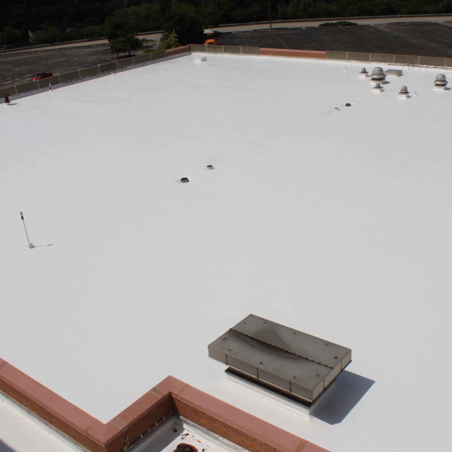 commercial roof - flat roof