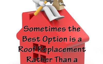 You May Need a Roof Replacement Rather Than Repair